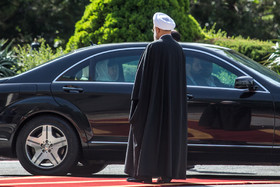 استقبال رسمی از رئیس جمهوری کره جنوبی 